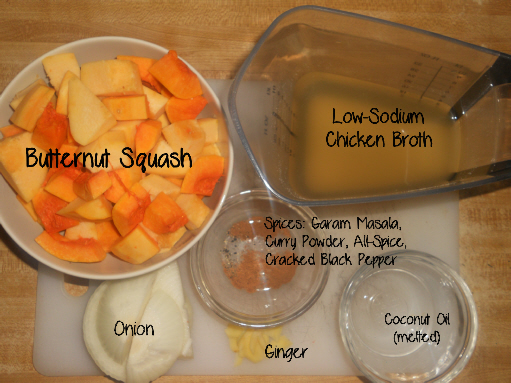 Butternut Squash Soup Ingredients