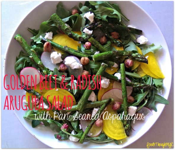 Beet & Radish Salad with Asparagus