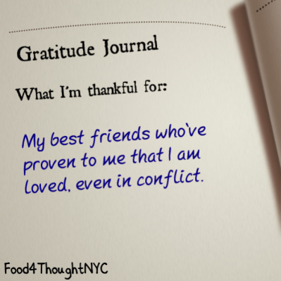 Gratitude Journal 4/3/14